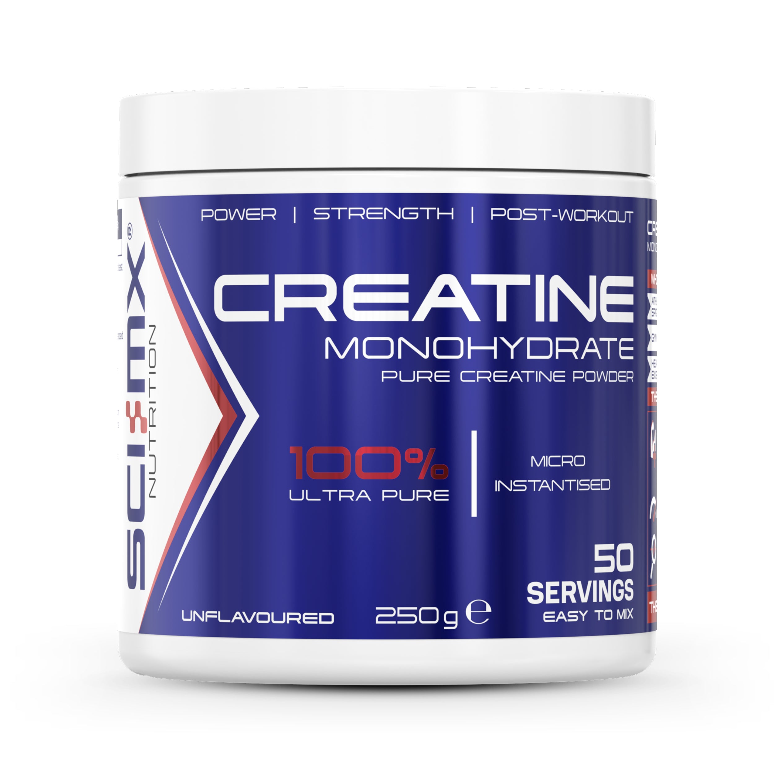 CREATINE MONOHYDRATE Powder | Increase Muscle Mass & Strength | SCI MX ...