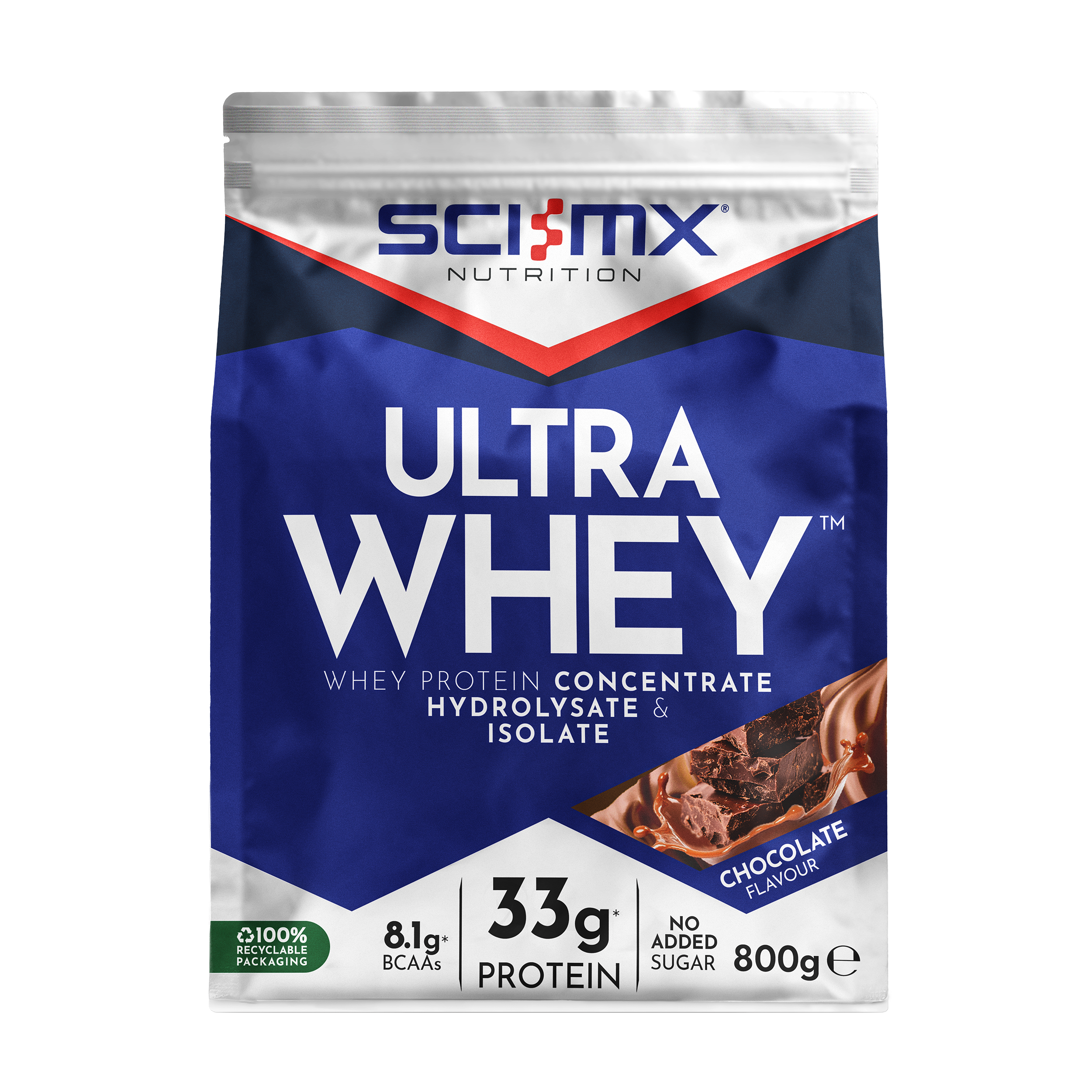 Ultra Whey Chocolate - Chocolate Flavour flavor protein powder by SCI-MX